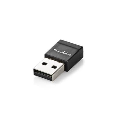 Langattoman Verkon Dongle + Antenni | AC600 | Kaksoiskaista | Musta