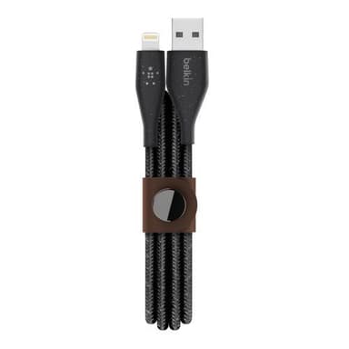 Belkin DuraTek Plus USB-A - Lightning, musta (3m)