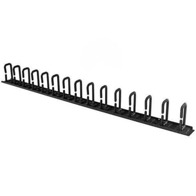 StarTech.com CMVER20UD, Kaapelin hallintapaneeli, Musta, Terästä, 20U, 863,6 mm, 50 mm