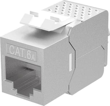 Goobay Keystone-moduuli RJ45 CAT 6A, STP, ohut