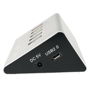 USB 2.0 -keskitin 4 + 1 pikalataus