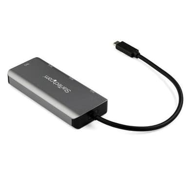 StarTech.com USB-C-hubb med 4 portar 10 Gbit/s - 2x USB-A och 2x USB-C, USB 3.2