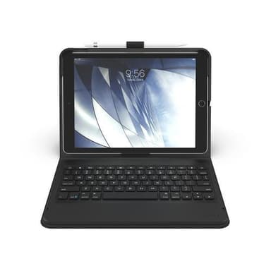 ZAGG 103004684, Englanti (UK), Apple, 10.2" iPad, Air 3, 10.5" iPad Pro, Musta,