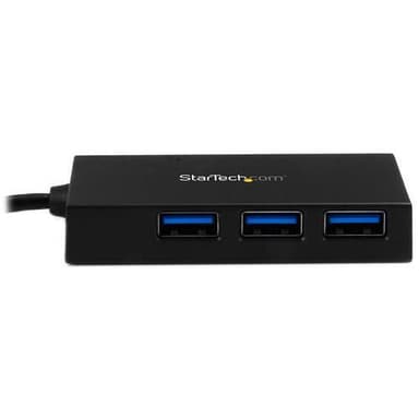 StarTech.com HB30C4AFS, USB 3.2 Gen 1 (3.1 Gen 1) Type-C, USB 3.2 Gen 1 (3.1 Gen
