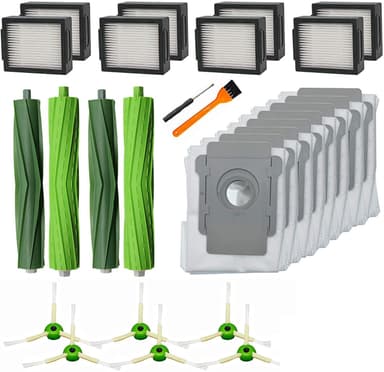 Lisävarusteet iRobot i8/i7/i6/i4/i3/j7/E5/E6/E7:lle 26 osaa