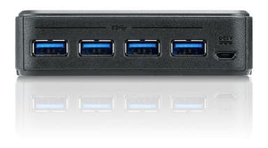 aten USB 3.0 Hub  2 cpus 4xUSB A female 2xUSB B female black