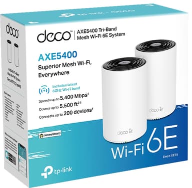 TP-Link Deco XE75 mesh WiFi järjestelmä (2-pack)