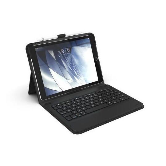 ZAGG 103004684, Englanti (UK), Apple, 10.2" iPad, Air 3, 10.5" iPad Pro, Musta,