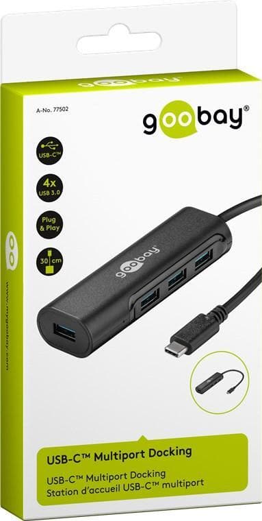 4-porttinen USB-Câ„¢ HUB