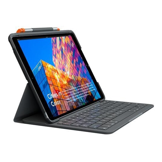 iPad Air 10.5    (3. sukupolvi) 2019 Slim Folio, grafiitti (Nordi