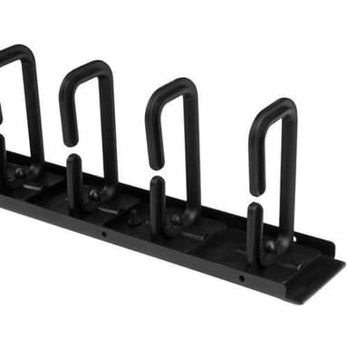 StarTech.com CMVER20UD, Kaapelin hallintapaneeli, Musta, Terästä, 20U, 863,6 mm, 50 mm
