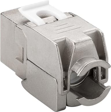 Keystone RJ45 moduuli CAT 6A, STP, 500 MHz, kapea muotoilu