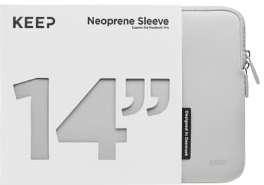 Keep 14" MacBook suojatasku (hopea)