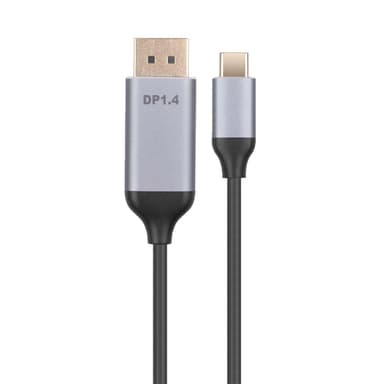 NÖRDIC 1,5 m USBC–DP 1,4 kaapeli 8K30Hz 4K120Hz 32.4Gbps HBR3 HDR10