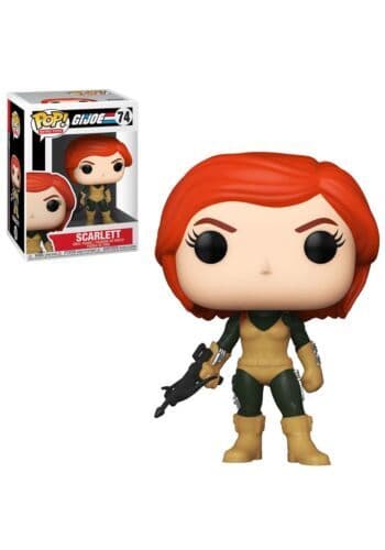 FUNKO! POP VINYL G.I. JOE SCARLETT