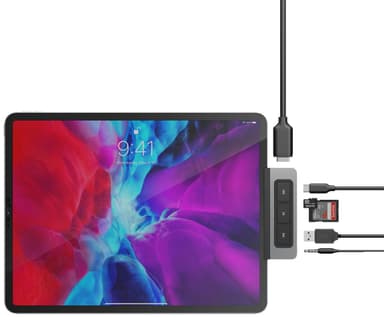 Hyper HyperDrive 6-in-1 iPad Pro 11 & 12,9/Air/Mini USB-C hubi
