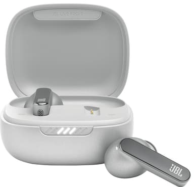 JBL Live Pro 2 täysin langattomat in-ear kuulokkeet (hopea)