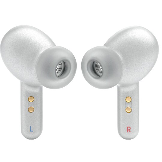 JBL Live Pro 2 täysin langattomat in-ear kuulokkeet (hopea)
