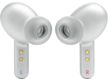JBL Live Pro 2 täysin langattomat in-ear kuulokkeet (hopea)