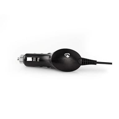 Autolaturi | 1.0 A | Kiinteä kaapeli | Micro USB | Musta