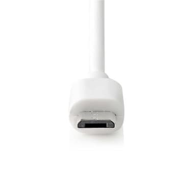 Autolaturi | 2.4 A | Kiinteä kaapeli | Micro USB | Valkoinen