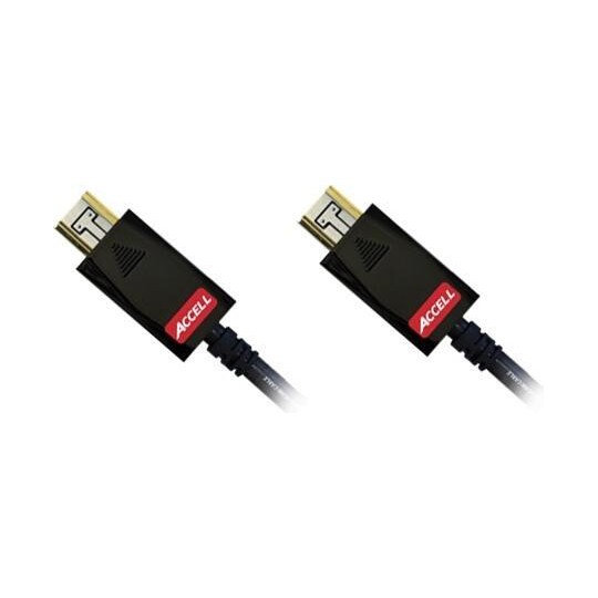 ACCELL AVGrip Pro HDMI-kaapeli, 19-pin uros - uros, 2m, musta