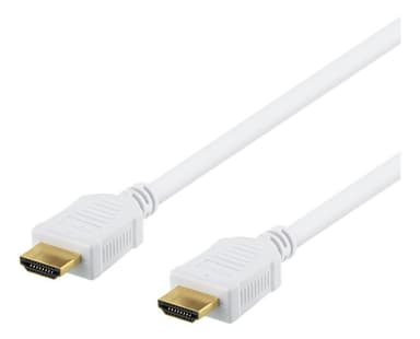 DELTACO High-Speed HDMI -kaapeli, 7m, Ethernet, 4K UHD, valk.