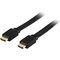 DELTACO HDMI-kaapeli v1.4+Ethernet, 19-pinu-u, 1080p litteä musta 7m