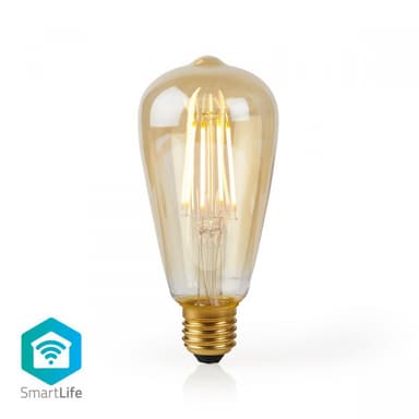Wi-Fi LED -Älypolttimo | E27 | ST64 | 5 W | 500 lm