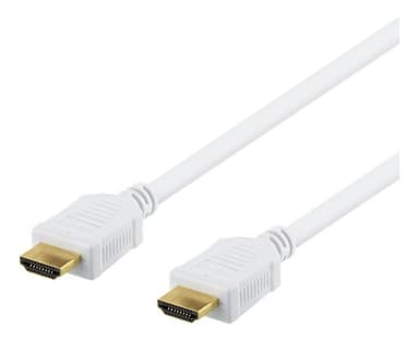 DELTACO High-Speed HDMI -kaapeli, 7m, Ethernet, 4K UHD, valk.