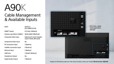 Sony 42” A90K 4K OLED älytelevisio (2022)