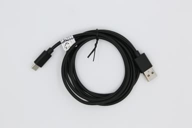 Tyyppi C-USB 2.0 4-ytiminen pikalatauskaapeli 3A Musta 1,5 m