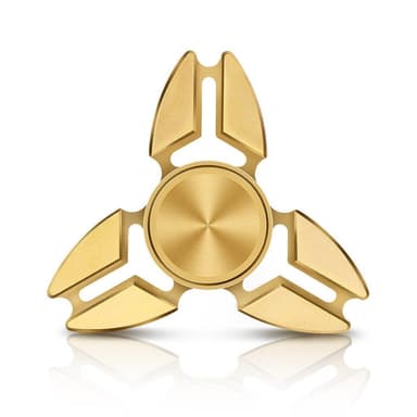 Fidget Spinner Star - messinki - alumiini