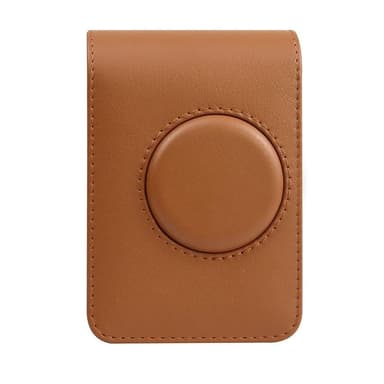 Pystysuora kotelo, joka sopii Fuji Instax Mini EVO PU Brown -malliin