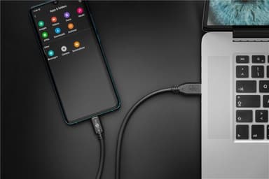 Goobay Synkronoi ja lataa Super Speed ​​​​USB-C™ USB A 3.0 -latauskaapeliin