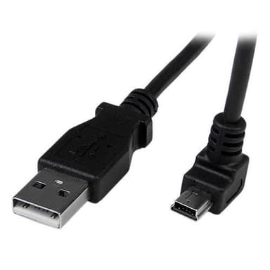 StarTech.com USBAMB2MD, 2 m, USB A, Mini-USB B, USB 2.0, 480 Mbit/s, Musta