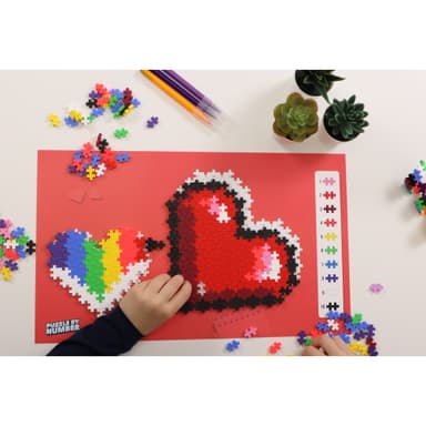 Puzzle By Number Hearts 250pcs