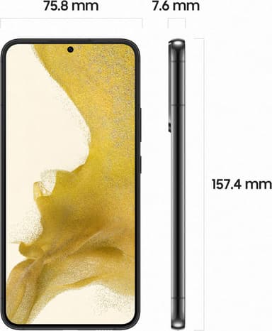 Samsung Galaxy S22+ 5G älypuhelin 8/256 GB (musta)