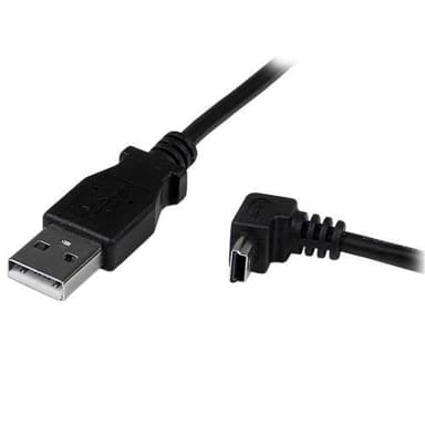 StarTech.com USBAMB2MD, 2 m, USB A, Mini-USB B, USB 2.0, 480 Mbit/s, Musta