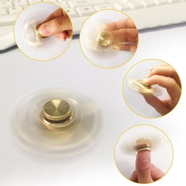 Fidget Spinner Rose Gold Alumiini Rose Gold
