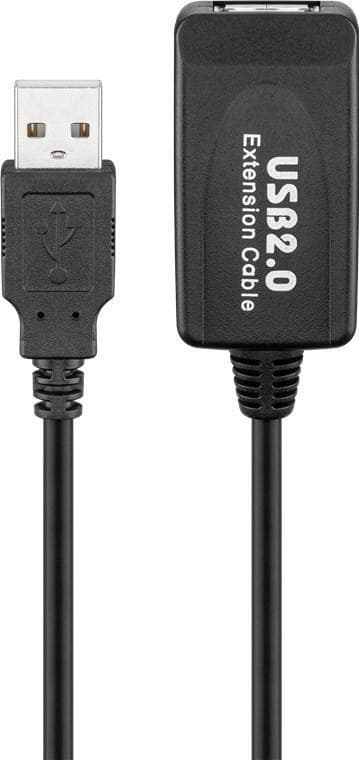 Goobay Aktiivinen USB 2.0 jatkokaapeli,