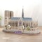 Notre Dame de Paris 3D 128 pcs