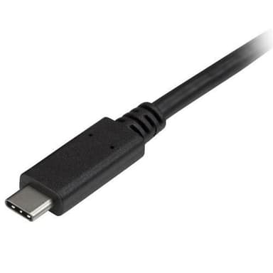 StarTech.com USB315CB2M, 2 m, USB C, USB B, USB 3.2 Gen 1 (3.1 Gen 1), Hane/Hane, Svart