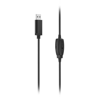 HAMA Headset PC Office Stereo On-Ear HS-USB250 V2 Black