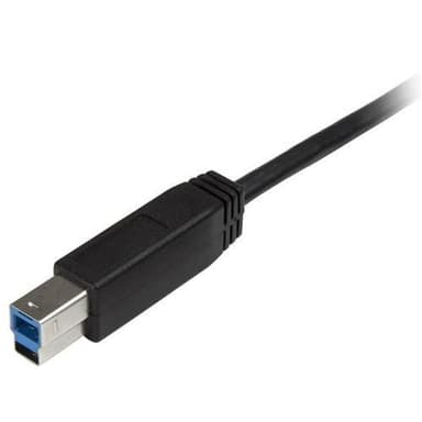 StarTech.com USB315CB2M, 2 m, USB C, USB B, USB 3.2 Gen 1 (3.1 Gen 1), Hane/Hane, Svart