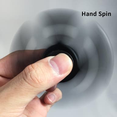 Fidget Spinner ruostumaton teräs - valkoinen