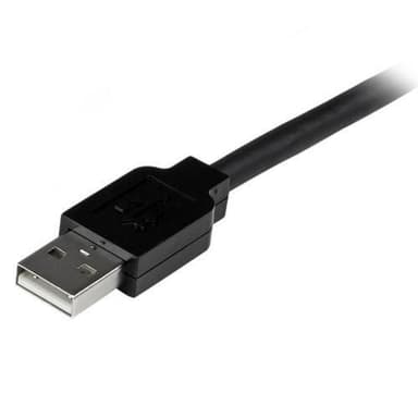 StarTech.com USB2AAEXT15M, 15 m, USB A, USB A, USB 2.0, Uros/naaras, Musta