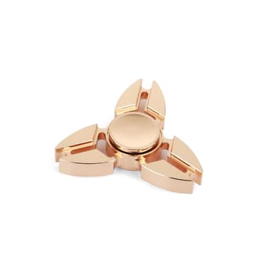 Fidget Spinner Star - Rosegold - alumiini