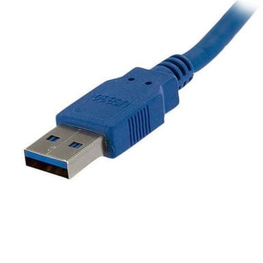 StarTech.com USB3SEXT1M, 1 m, USB A, USB A, USB 3.2 Gen 1 (3.1 Gen 1), 5000 Mbit