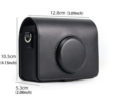 Kamerakotelo sopii Fuji Instax Mini EVO PU Brown -malleille